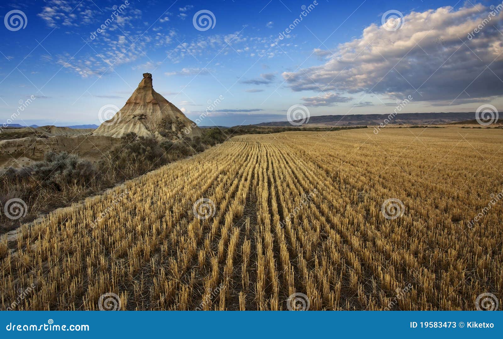 Hill in the desert stock image. Image of outdoor, light 19583473