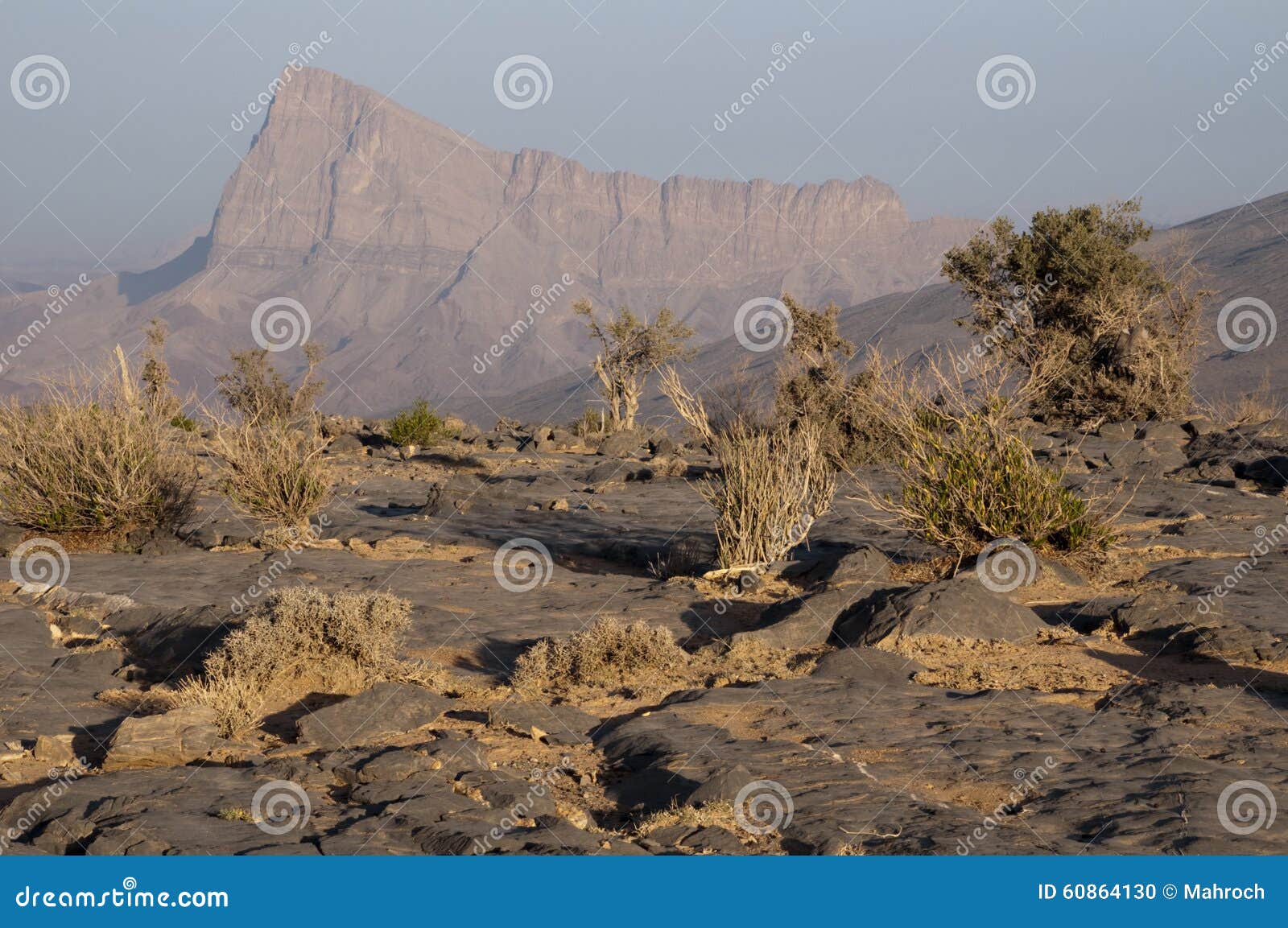 hills of jabal shams, oman