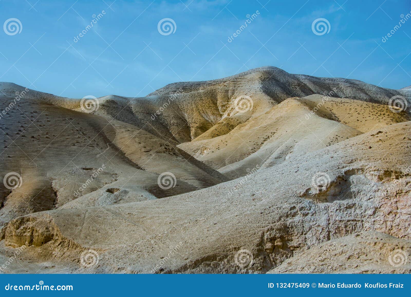 hills in the judean desert. masada israel