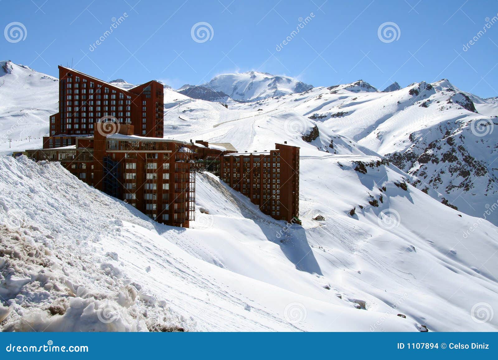 valle nevado in chile