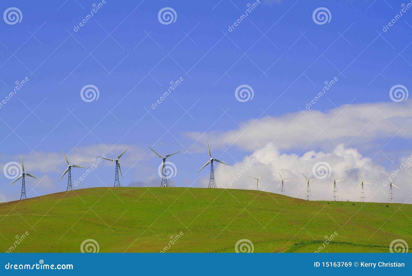 Hillside Wind Farm stock image. Image of hillside, northern 15163769
