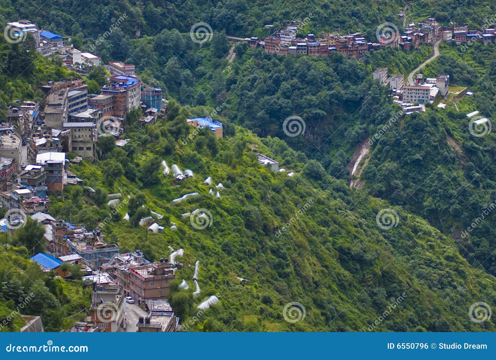 Hilly City stock photo. Image of highlands, buildings 6550796