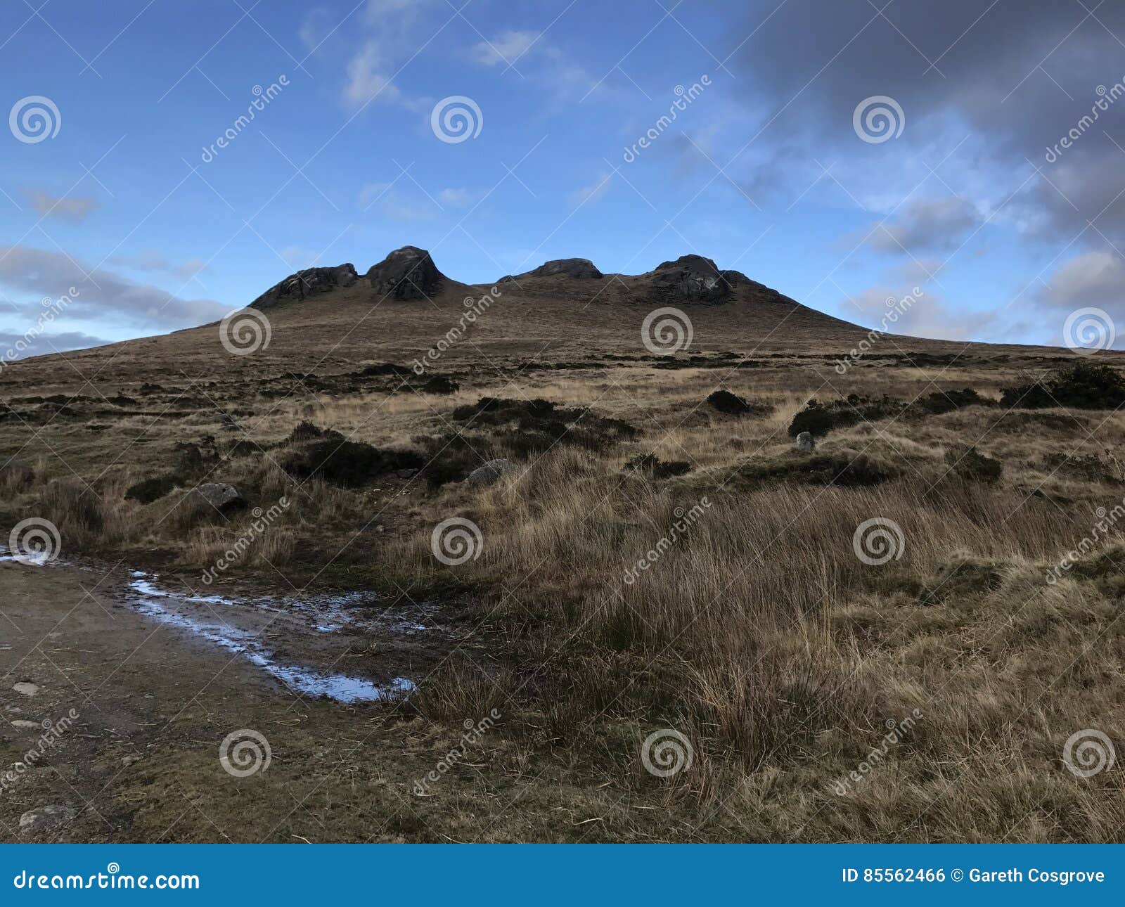 hilly landscape in northern ireland