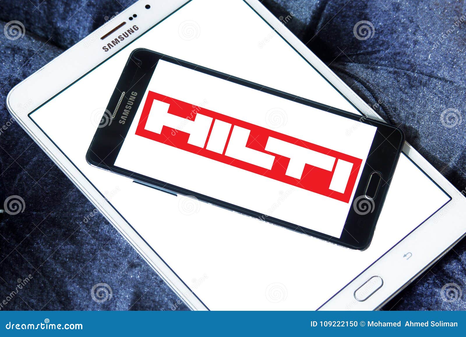 Hilti company logo editorial image. Image of company - 109222150