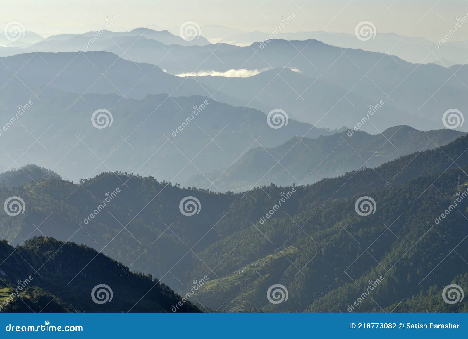 view of a himalayan valley