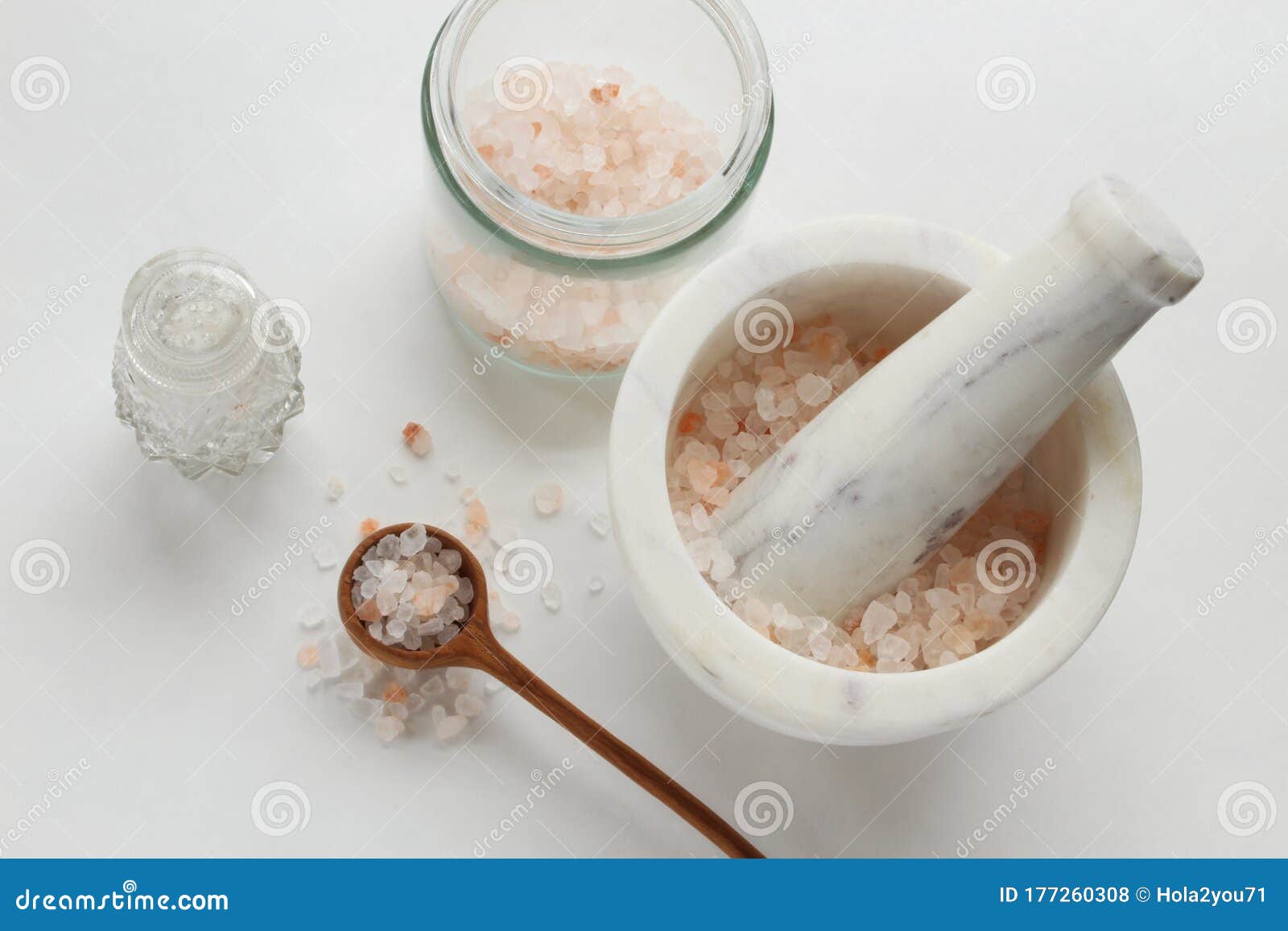 Himalayan salt ingredients stock photo. Image of cooking 177260308