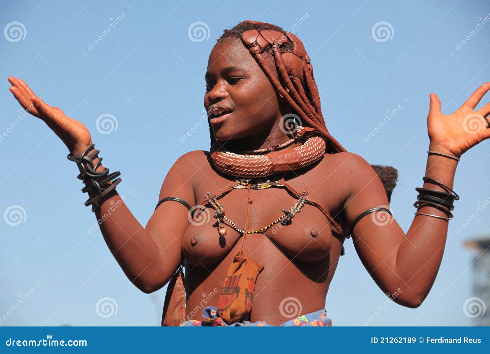 Himba Намибия windhoek девушки танцы 