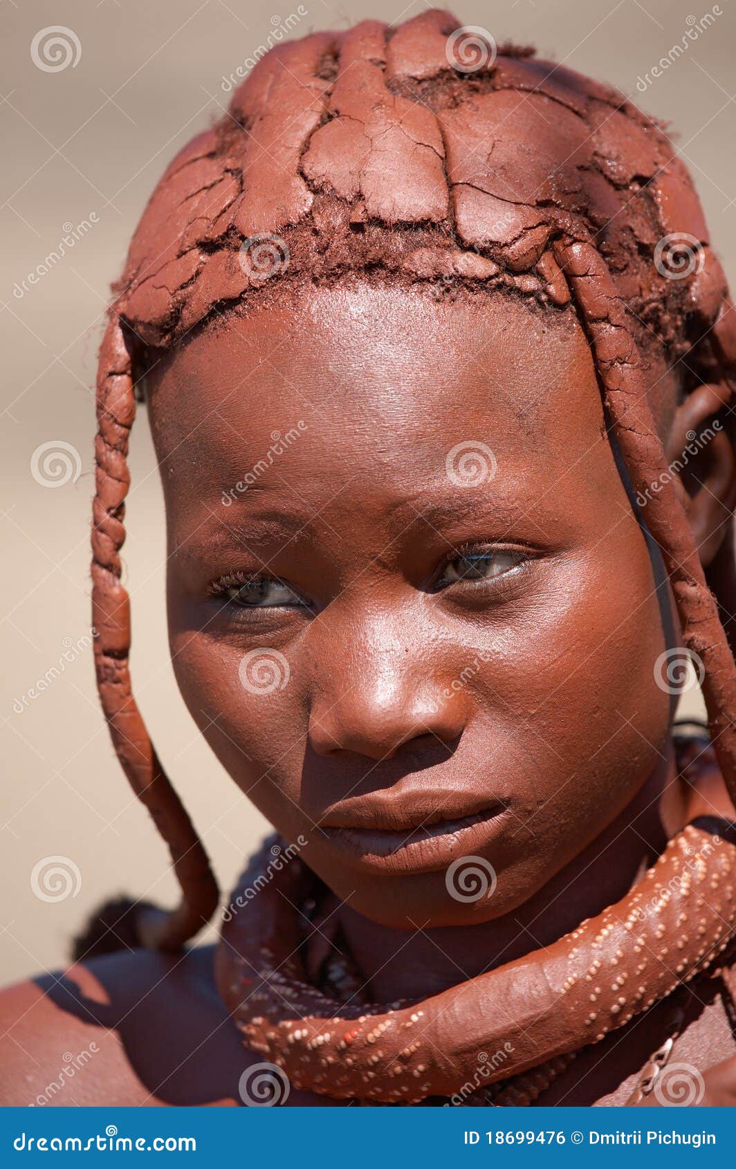 Himba Girl In Namibia Editorial Photo Image 18699476