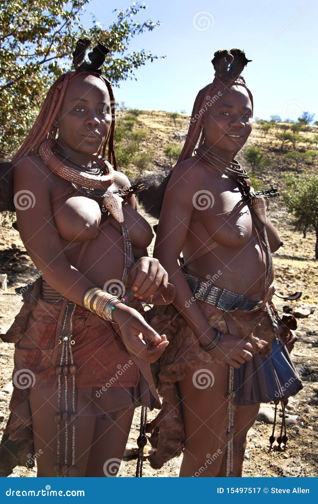 African tribe tits