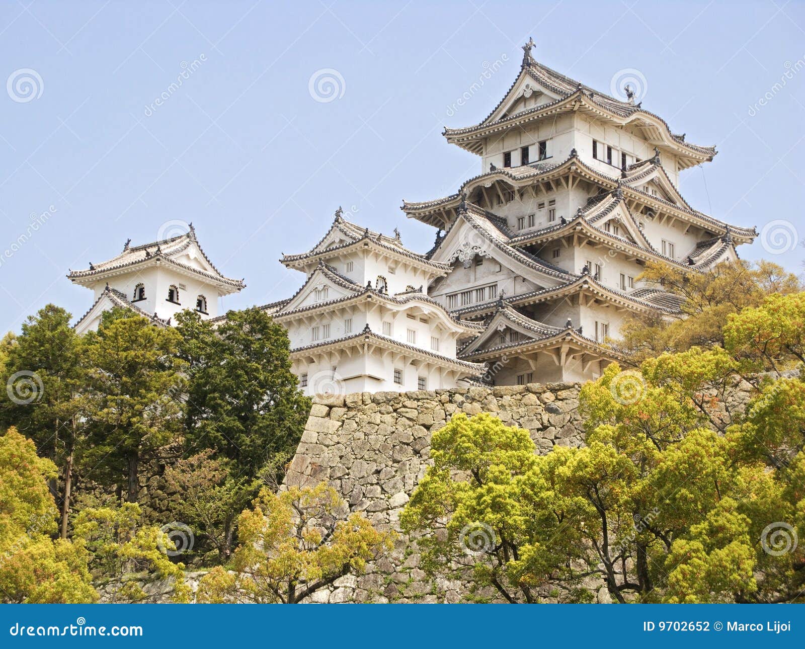 Himeji Castle stock photo. Image of battle, honshu, park 9702652