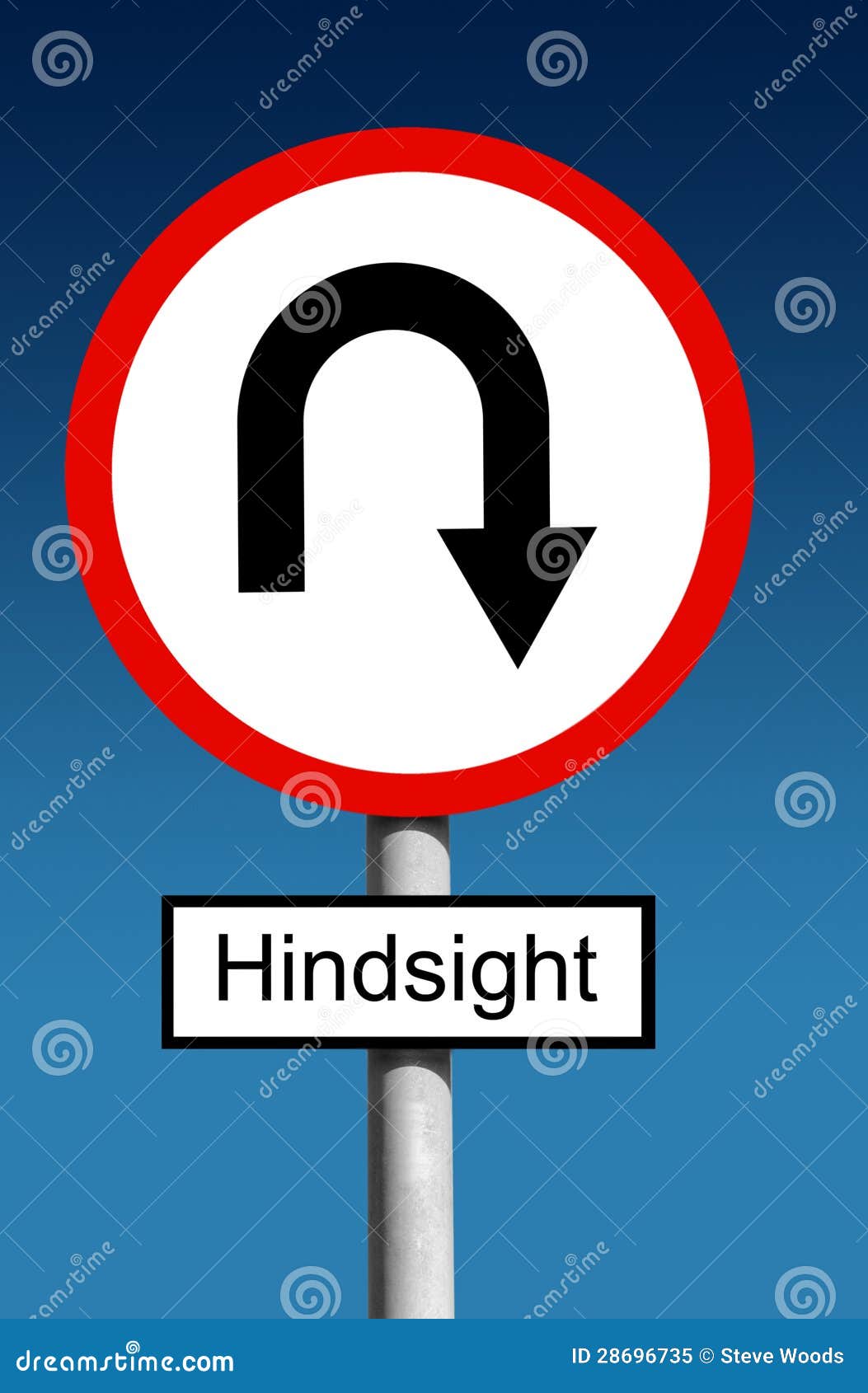 Hindsight Stock Image Image Of Sign Information Mistake 28696735