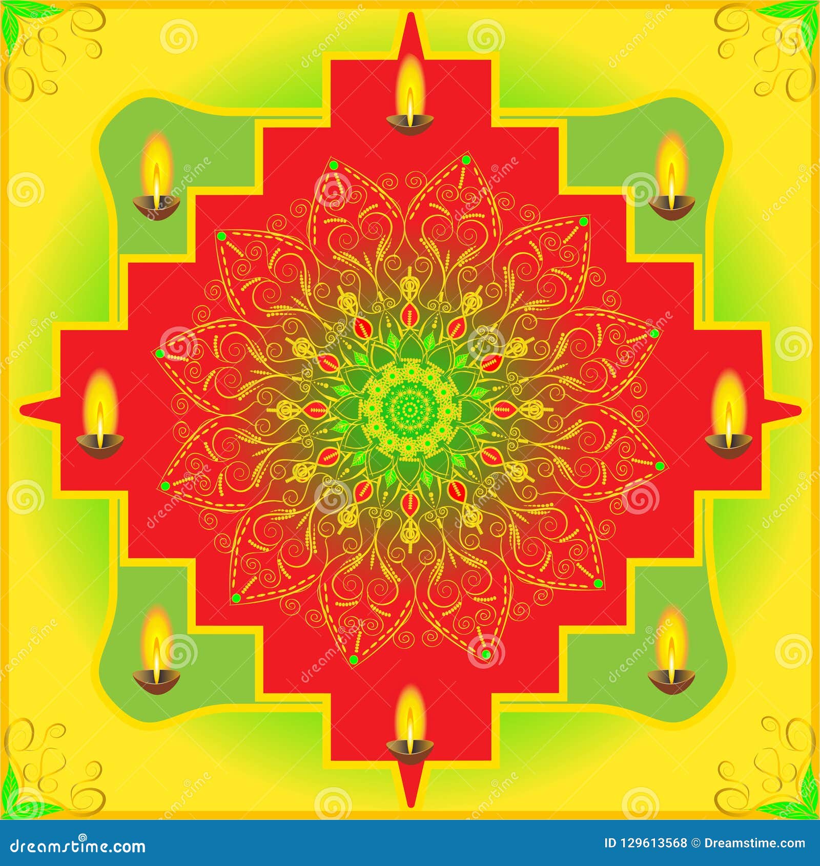 Hindu Festivals Background Design Stock Vector - Illustration of deepavali,  festival: 129613568