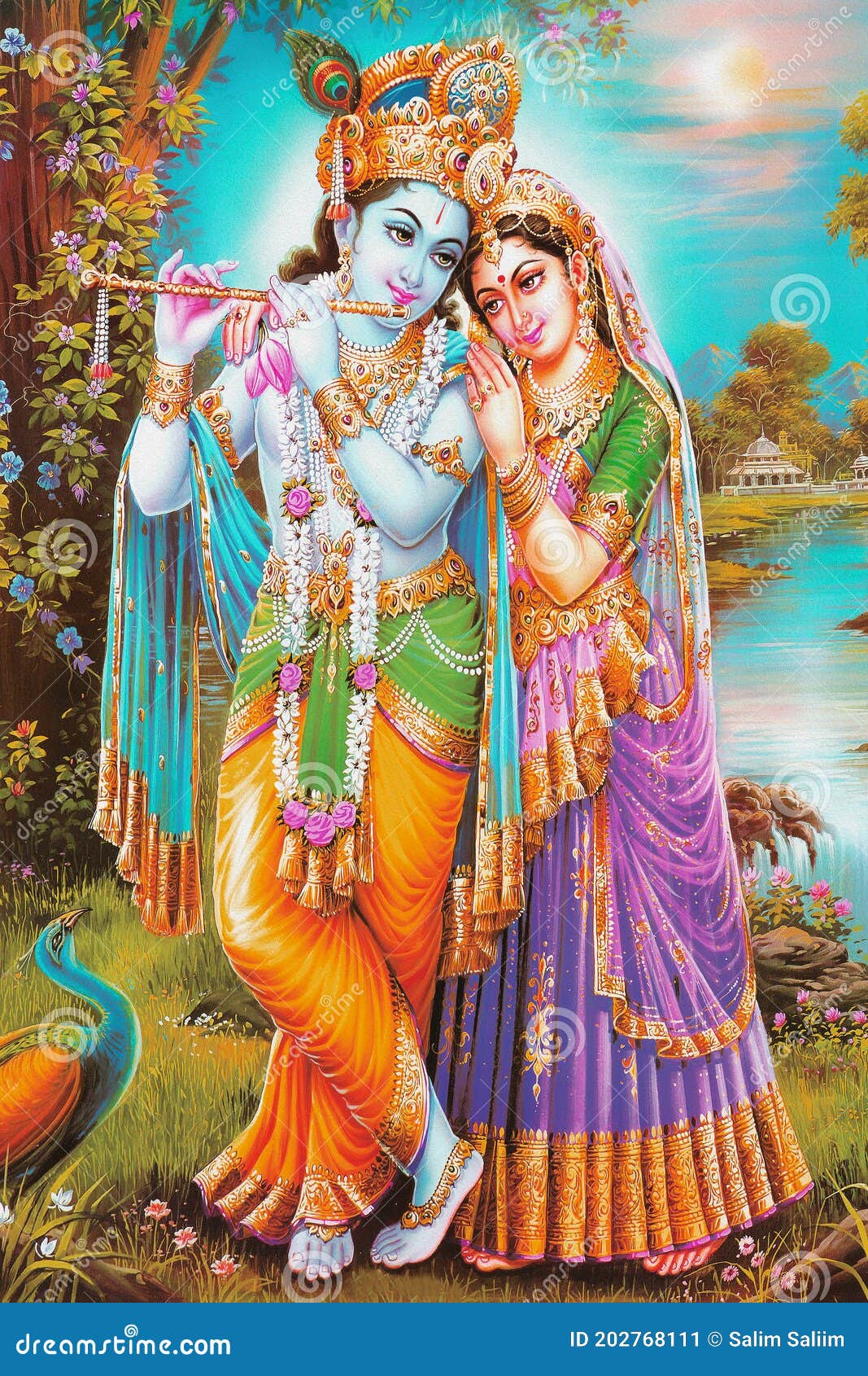 320x480 mobile wallpapers|Lord Krishna Mobile Wallpaper