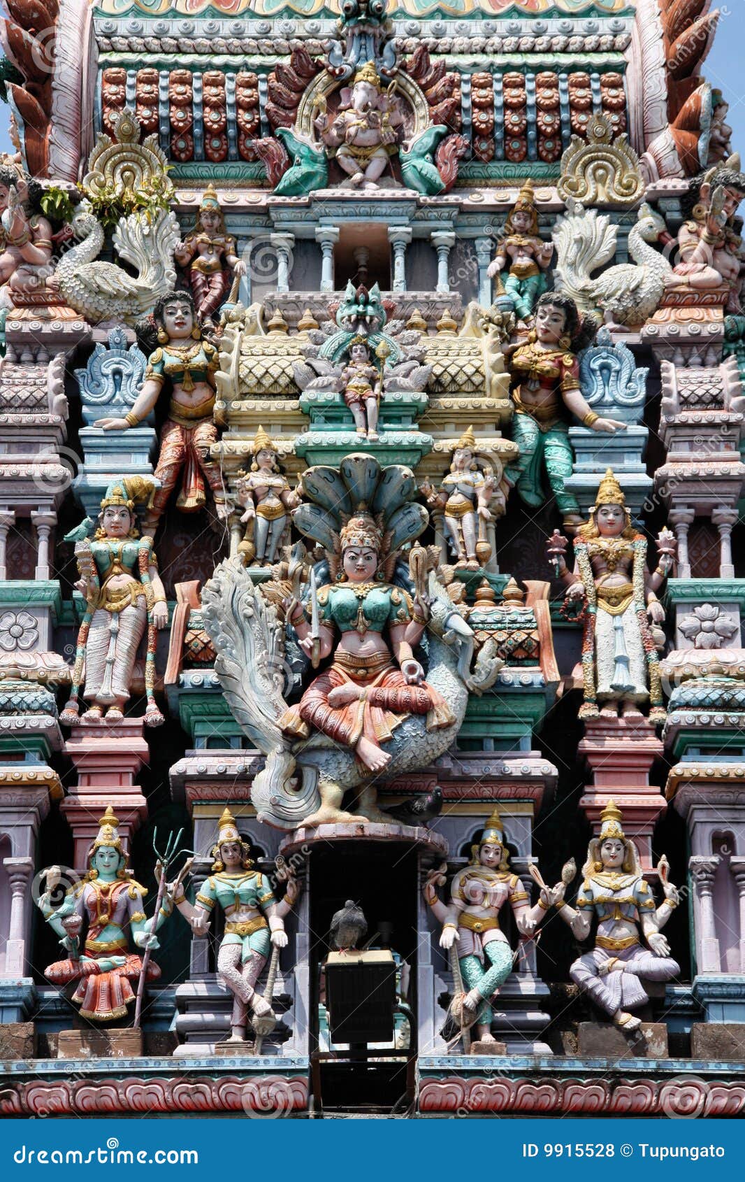 Hindu Statues At Batu Caves Kuala Lumpur Malaysia. Stock 