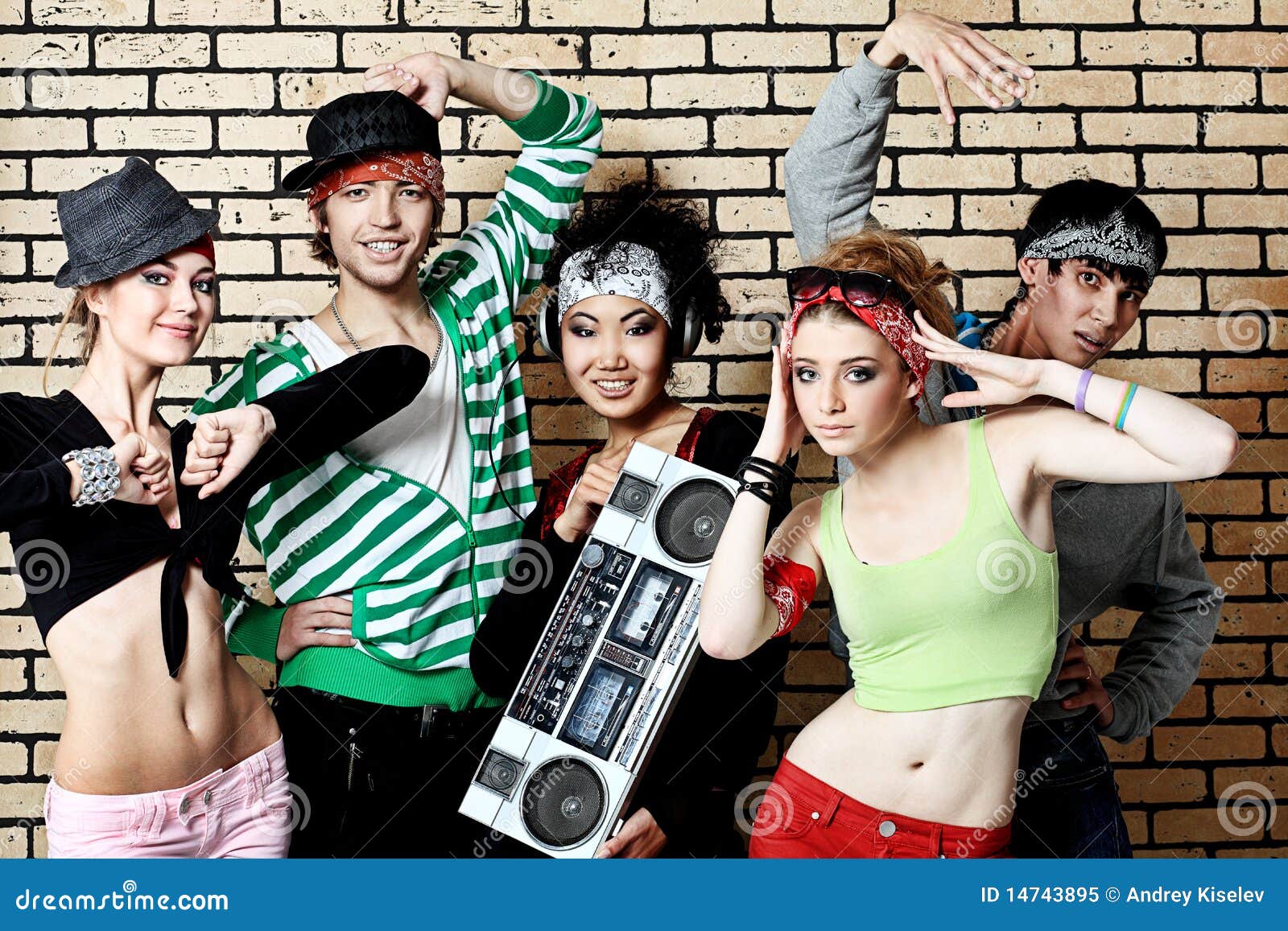 Hiphop band stock image. Image of ethnicity, music, cultural 14743895