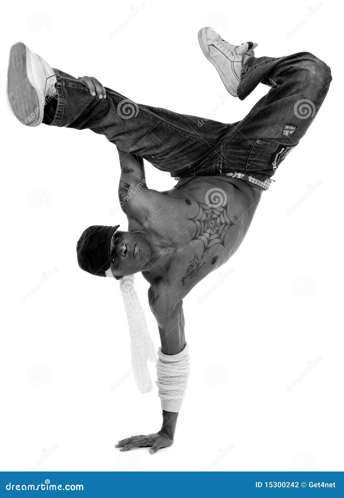 Hip Hop Dancer Freezed His Movements Stock Photos Free & RoyaltyFree