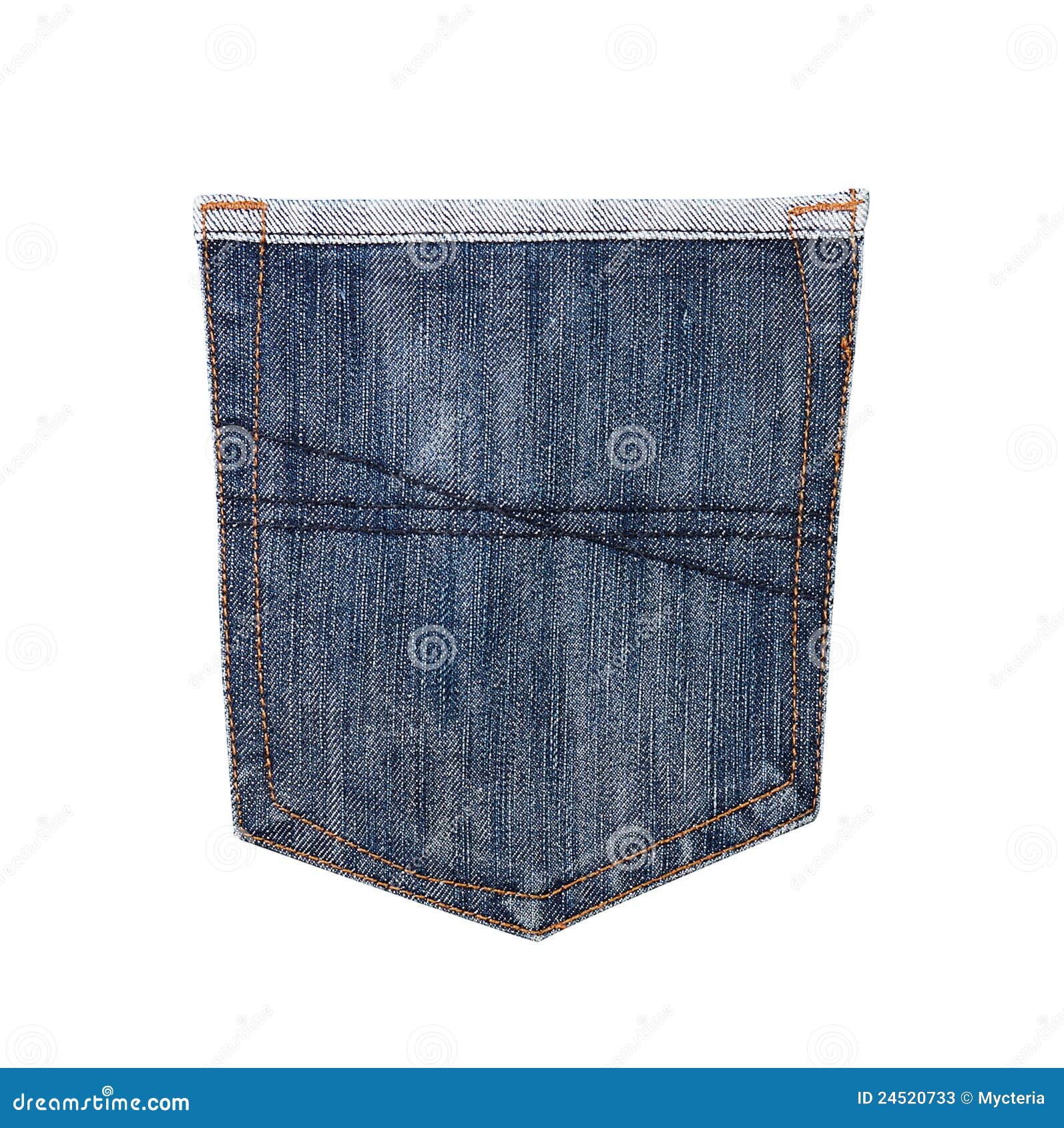 Hip-pocket of jeans stock image. Image of clothes, garment - 24520733