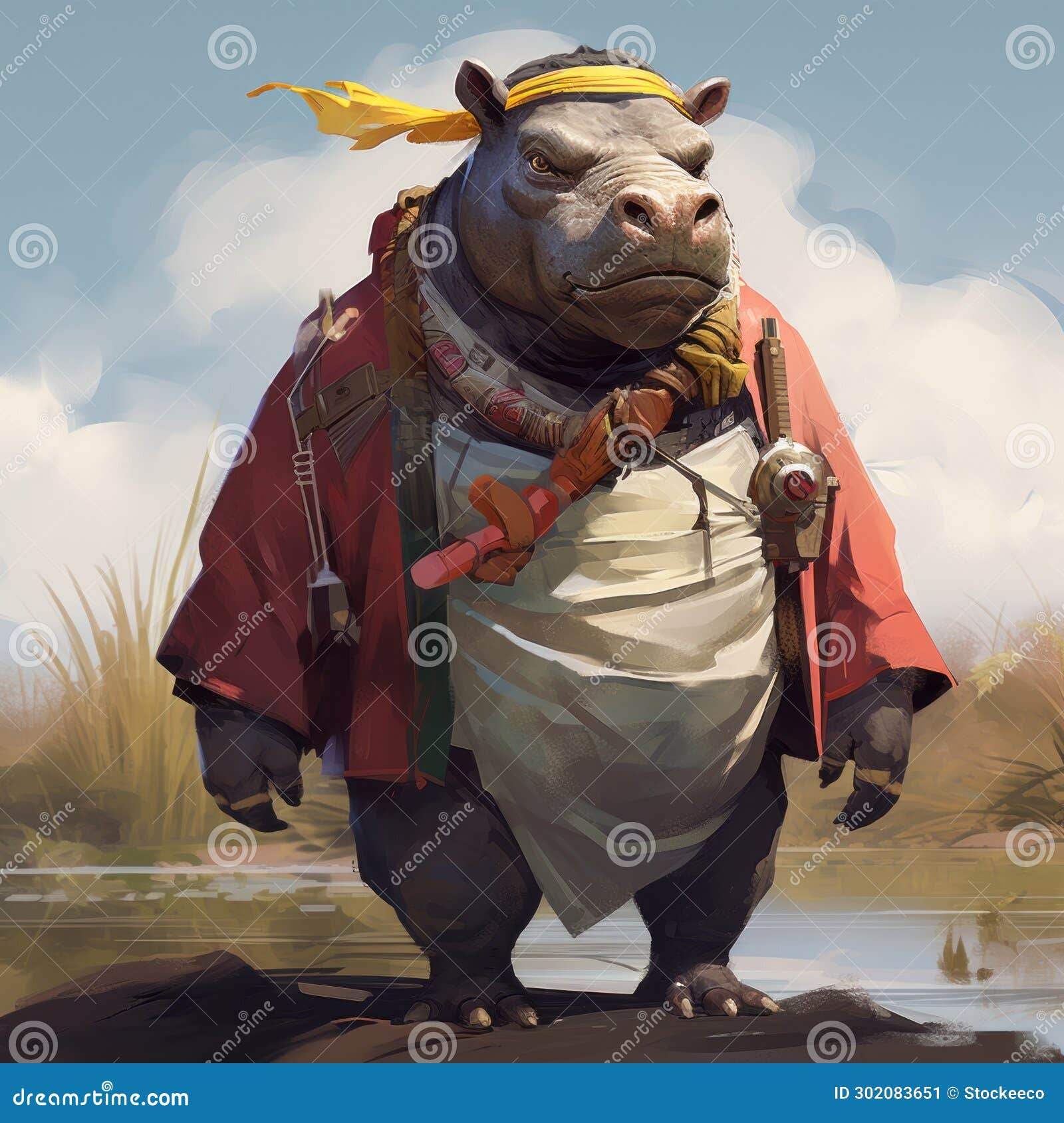 Hippo Kung Fu: A Unique Blend Of Art Styles And Charming Characters 