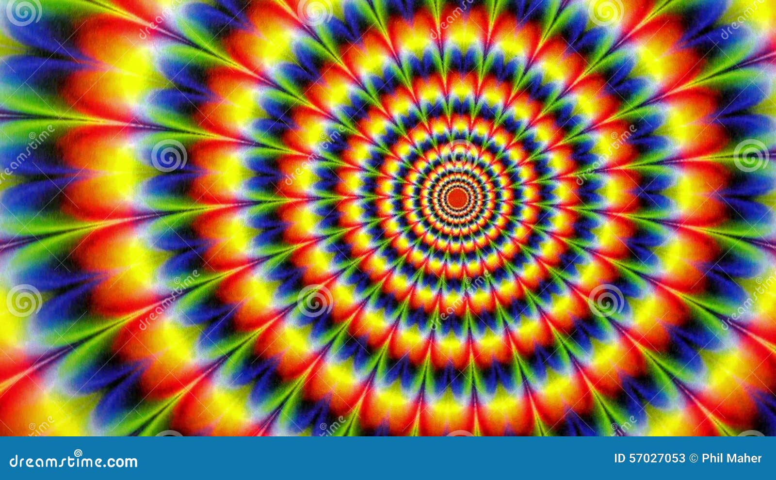 Hippy Tie Dyed Radial Pattern Animation Background Stock Video - Video of  hypnotic, loop: 57027053