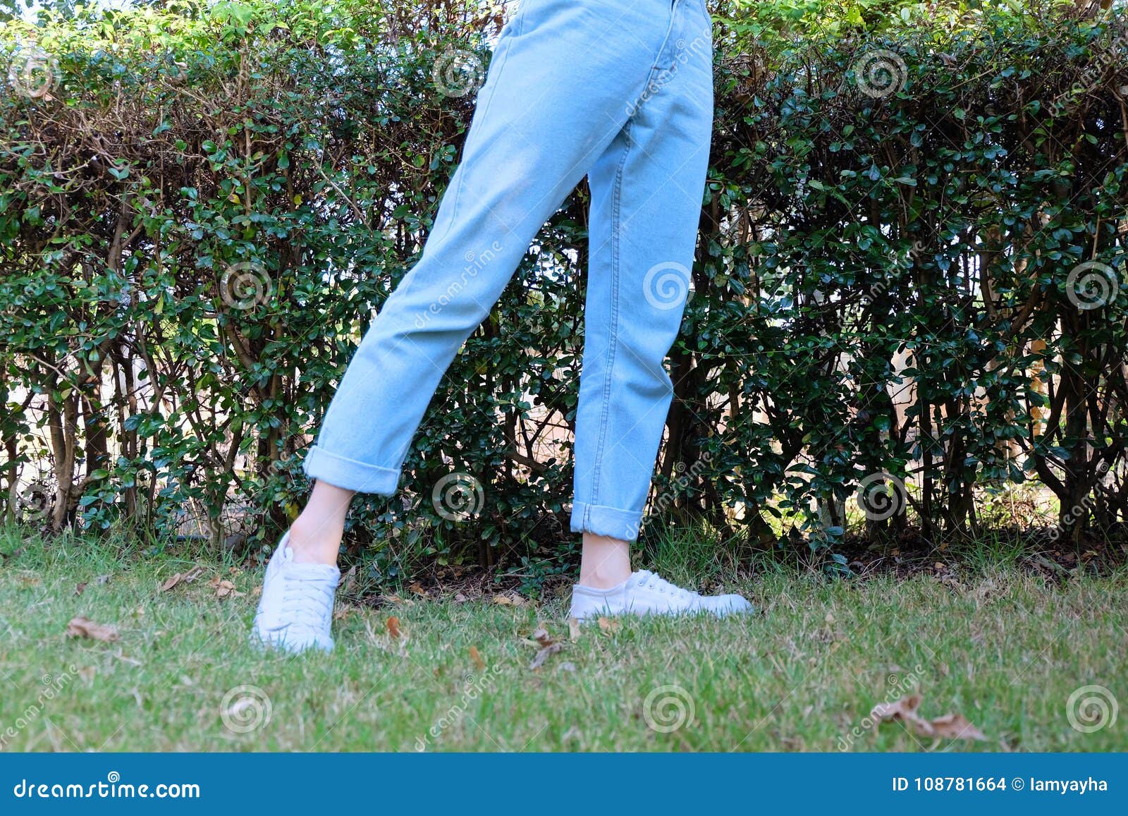 Close Up Of Hipsters Legs In Green Pants Colorful Socks And Blue Longwing  Blucher Shoes On The Sidewalk Stock Photo  Download Image Now  iStock