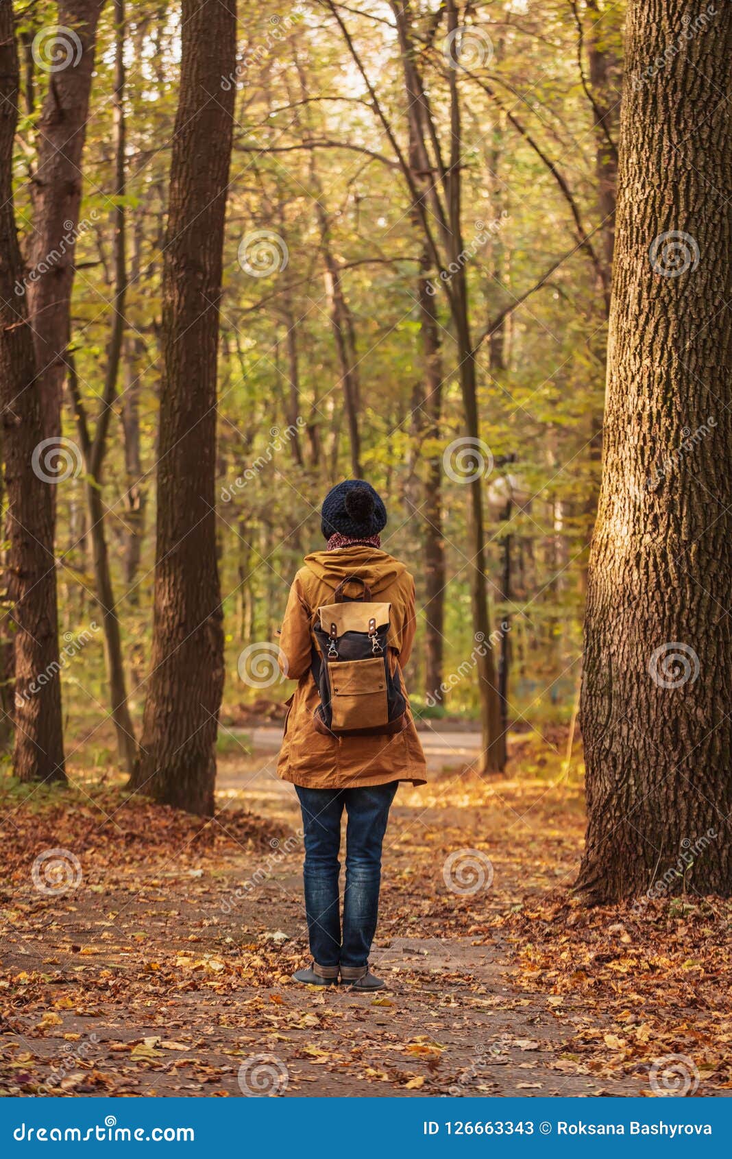 Hipster girl in a park stock image. Image of adult, girl - 126663343