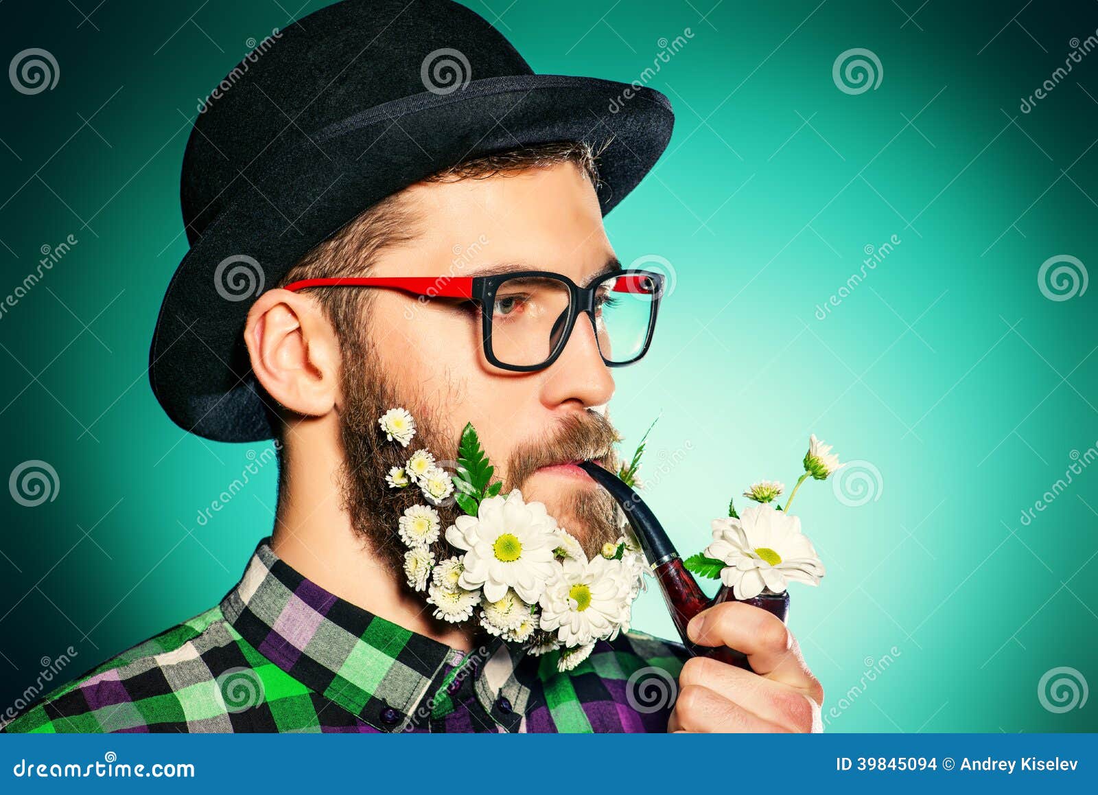 3,018 Hipster Man Flowers Beard Stock Photos - Free & Royalty-Free Stock  Photos from Dreamstime