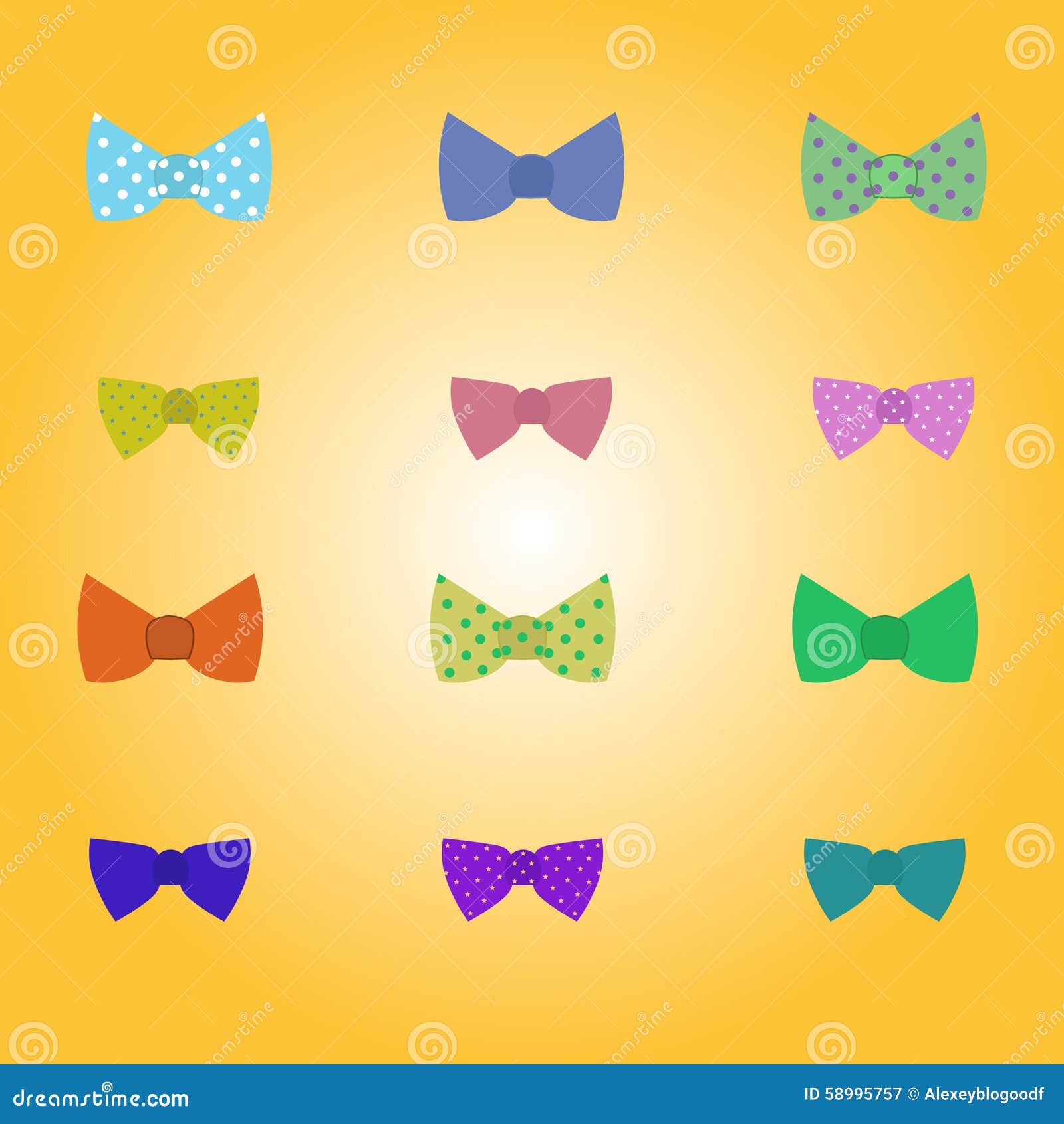 Hipster vector bowtie stock vector. Illustration of ornate 58995757