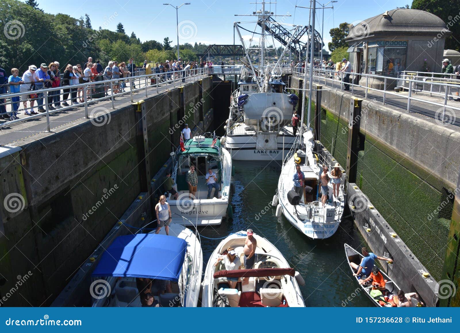 Ballard Locks of Seattle