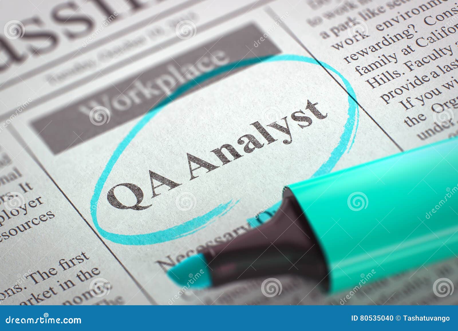 we are hiring qa analyst. 3d.