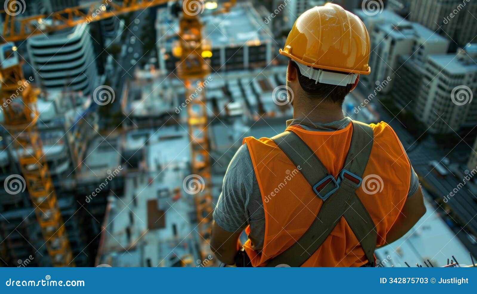 from his vantage point the foreman can spot any potential issues before they arise ensuring a smooth construction