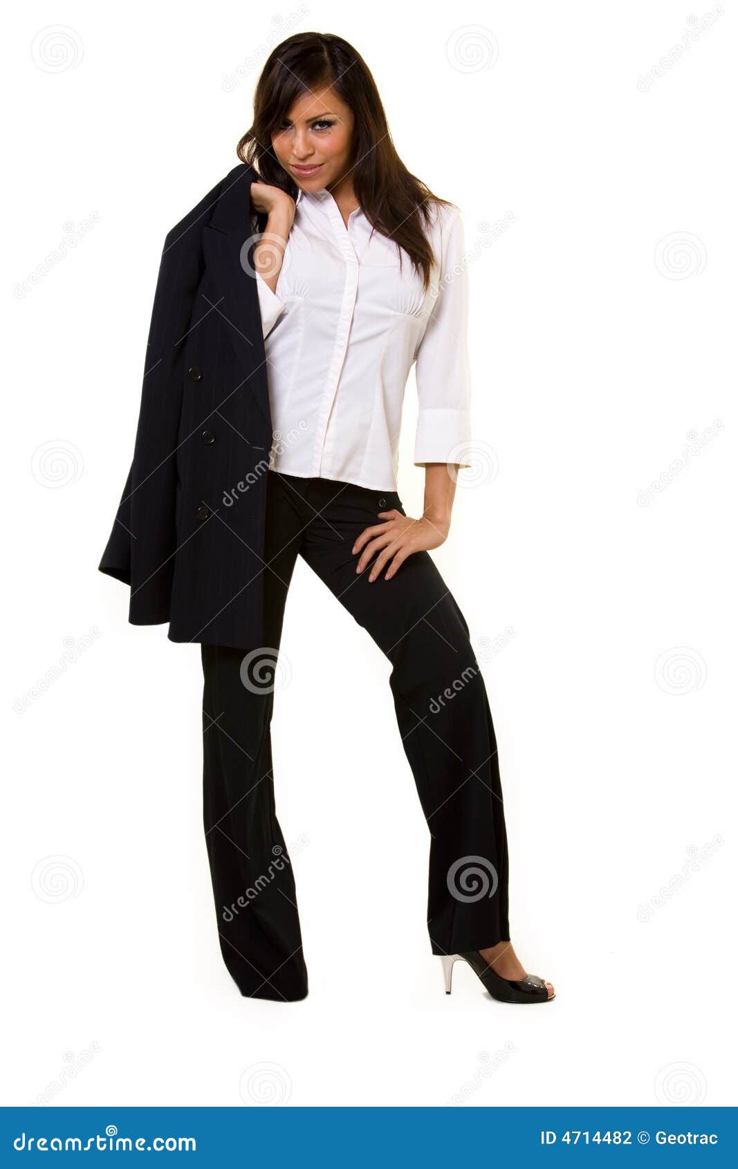 Hispanic Business woman stock photo. Image of white, work - 4714482