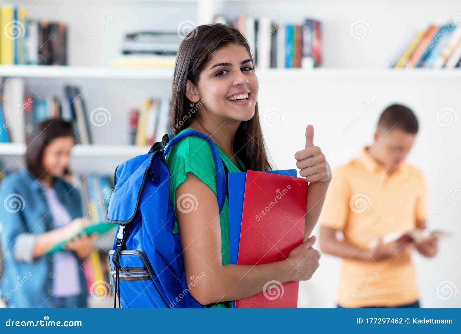 Hispanic Female Student Happy About Successful Graduation And Degree