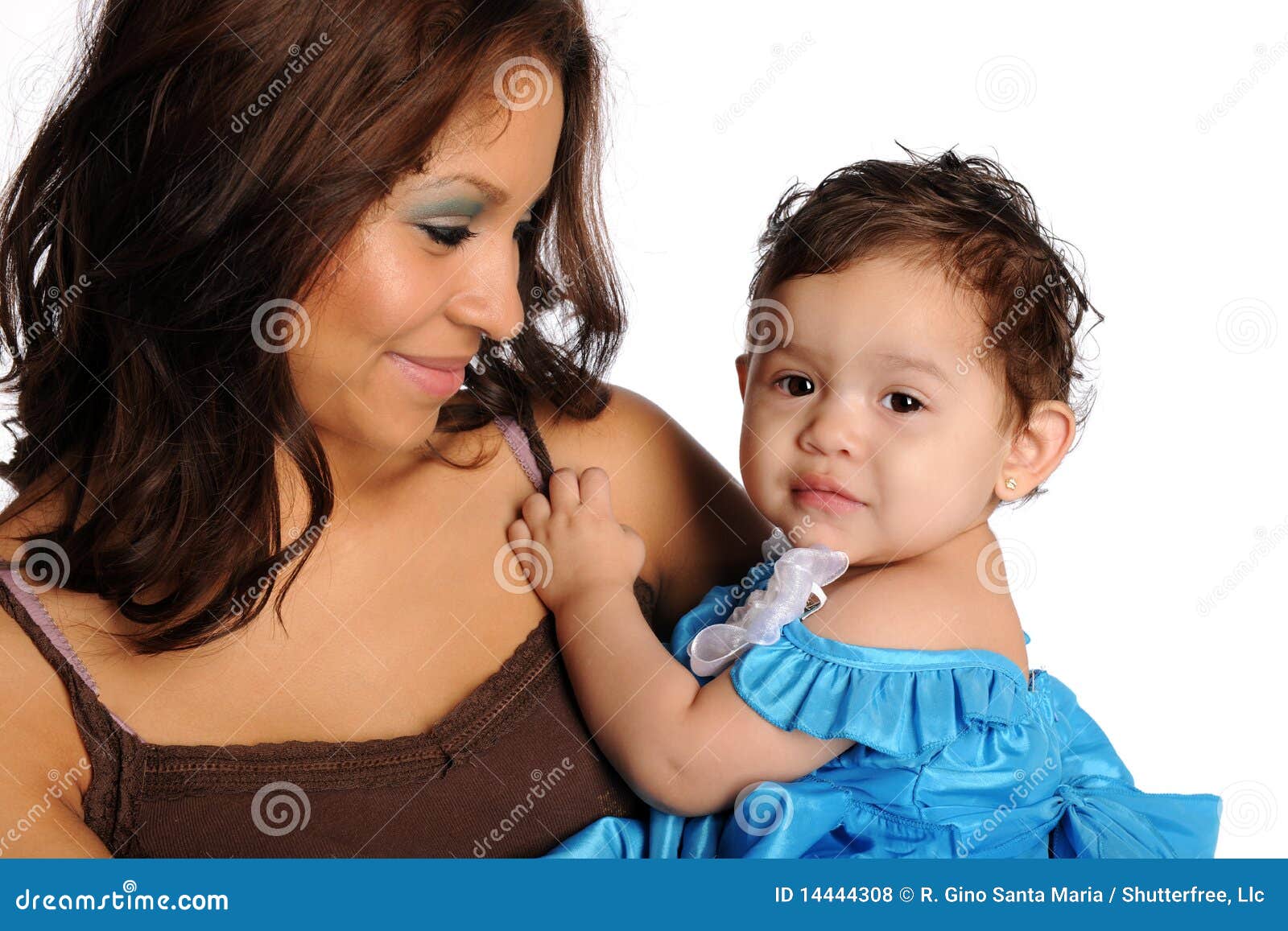 Hispanic Mother and Daughter Stock Photo - Image of small, mother: 14444308, image size:1600x1157