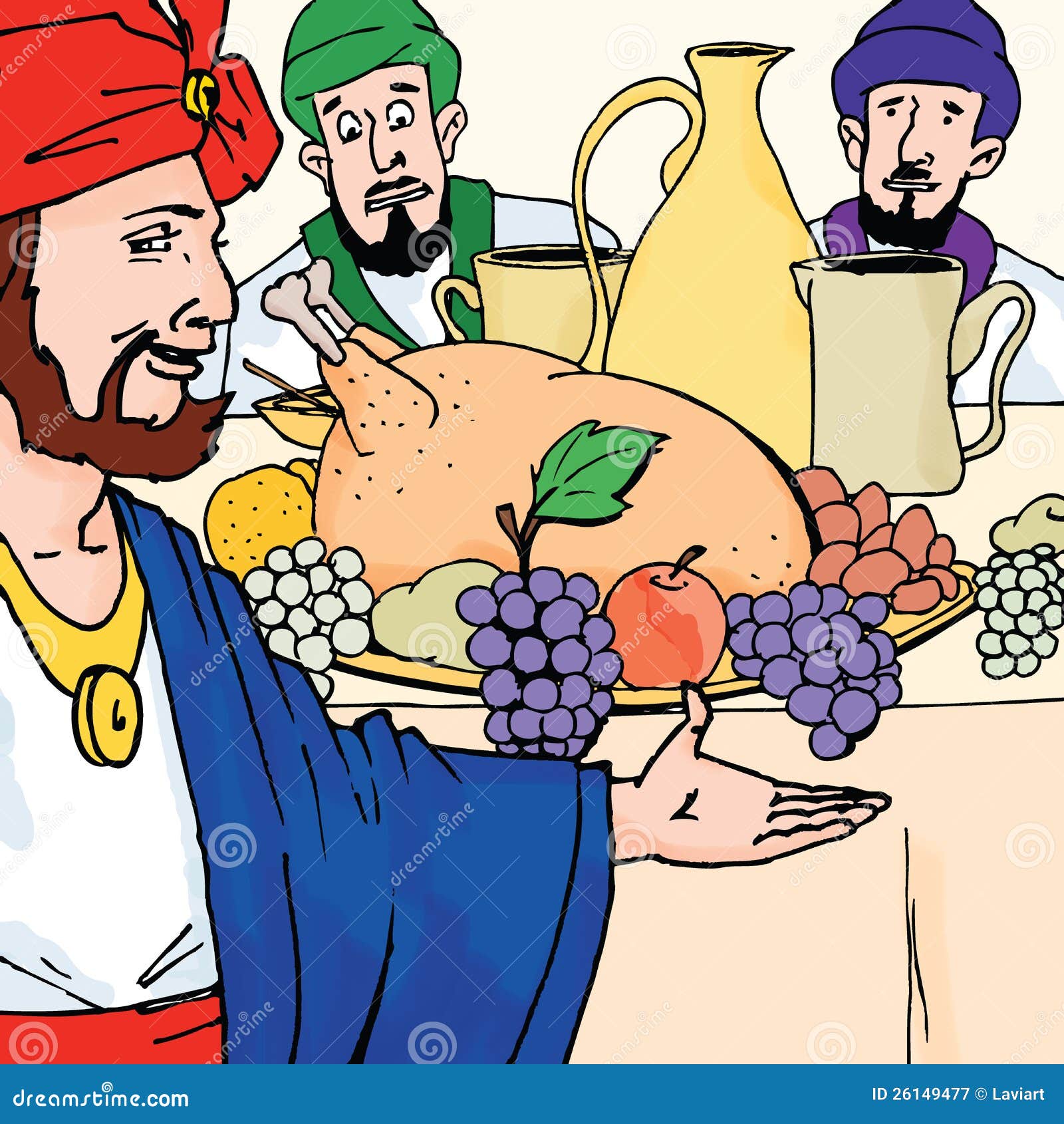 Historias De La Biblia La Par Bola Del Banquete De La Boda Stock De Ilustraci N Ilustraci N