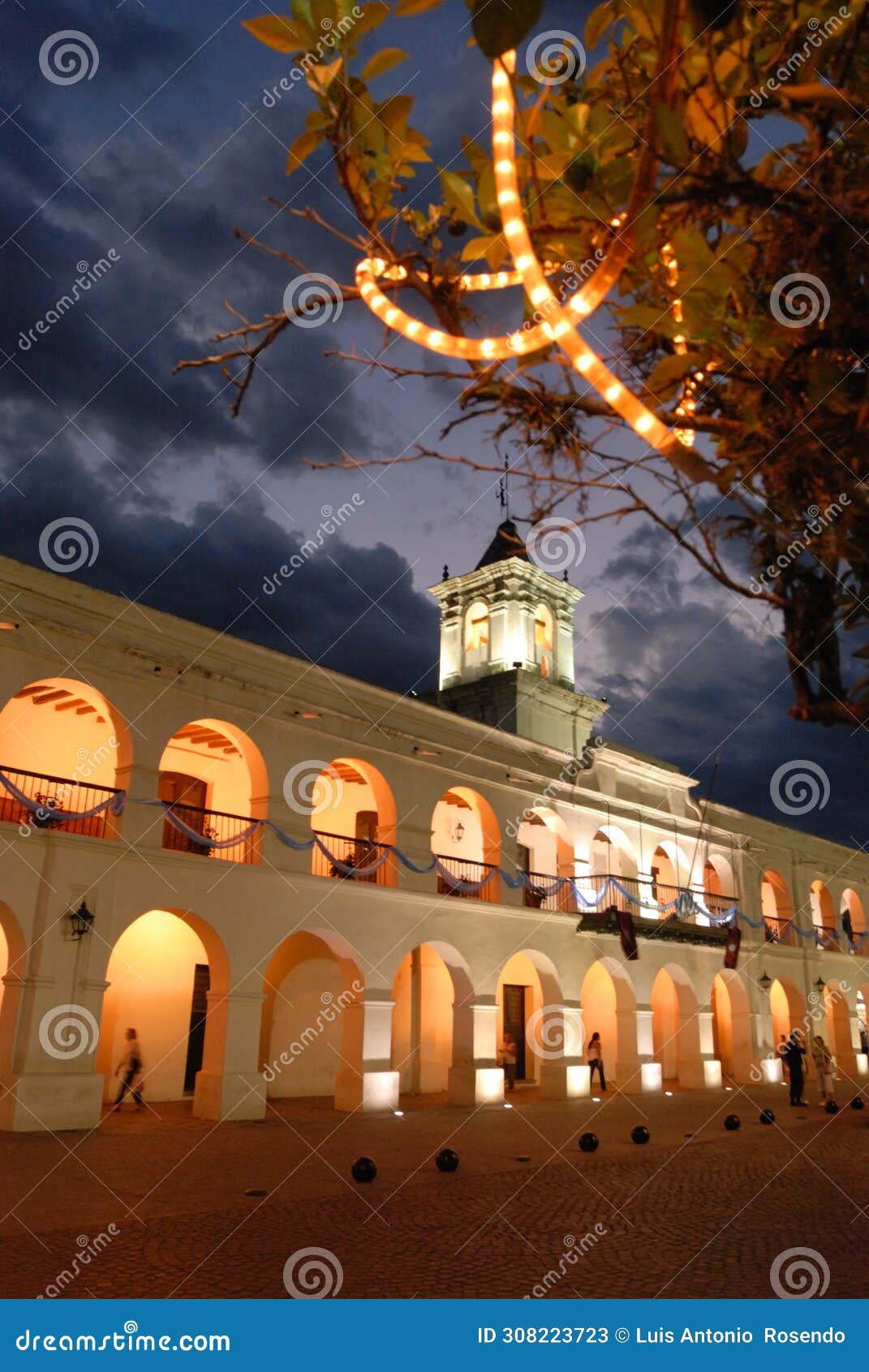 historic arquitecture of cabldo de salta 19th century arqentina