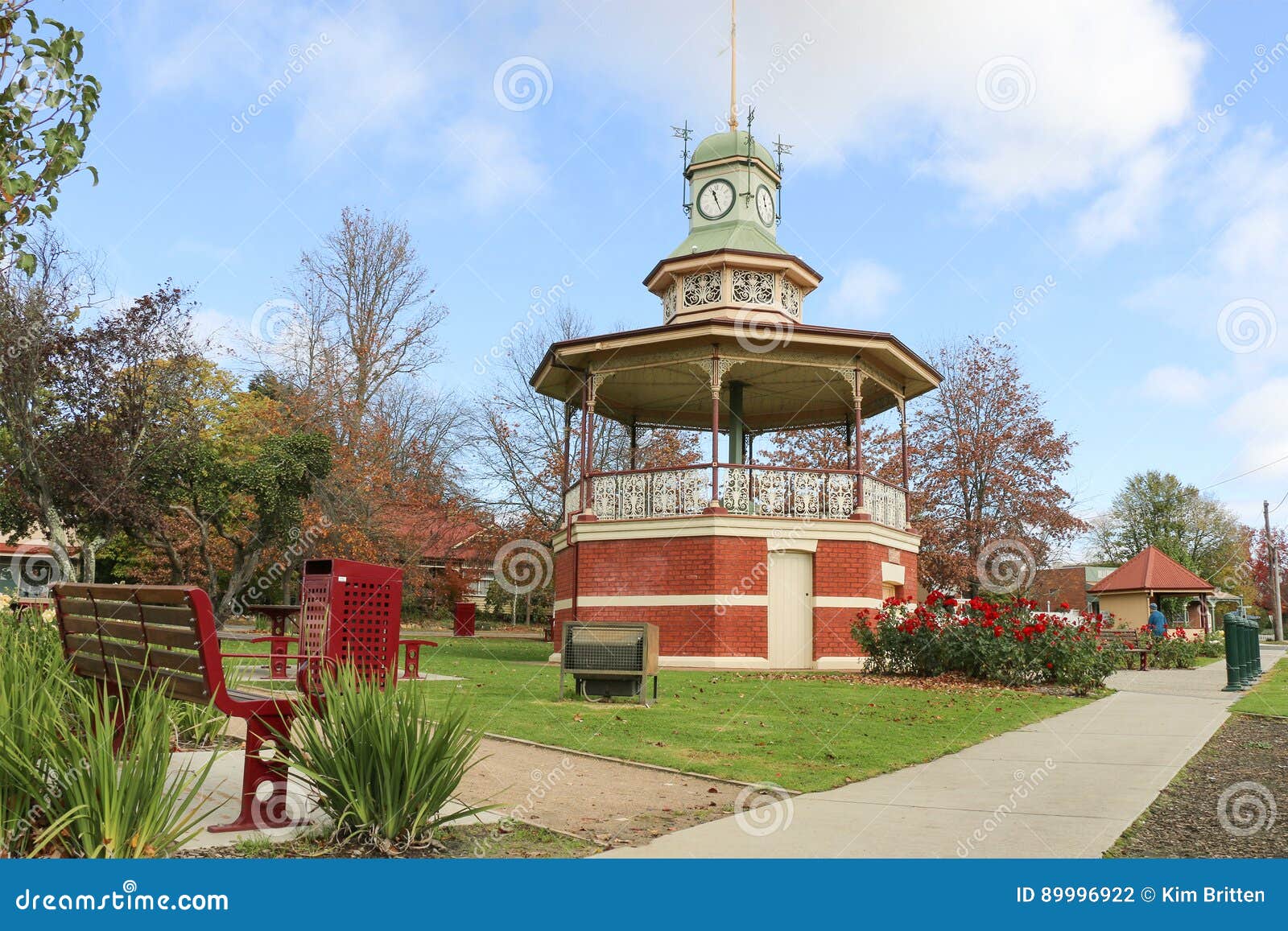 The Historic Band Rotunda And Clock Tower 1903 Was Erected ...