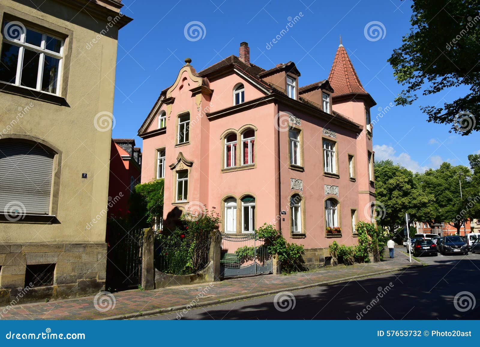A Historic Building in Bamberg, Germany Editorial Photography Image
