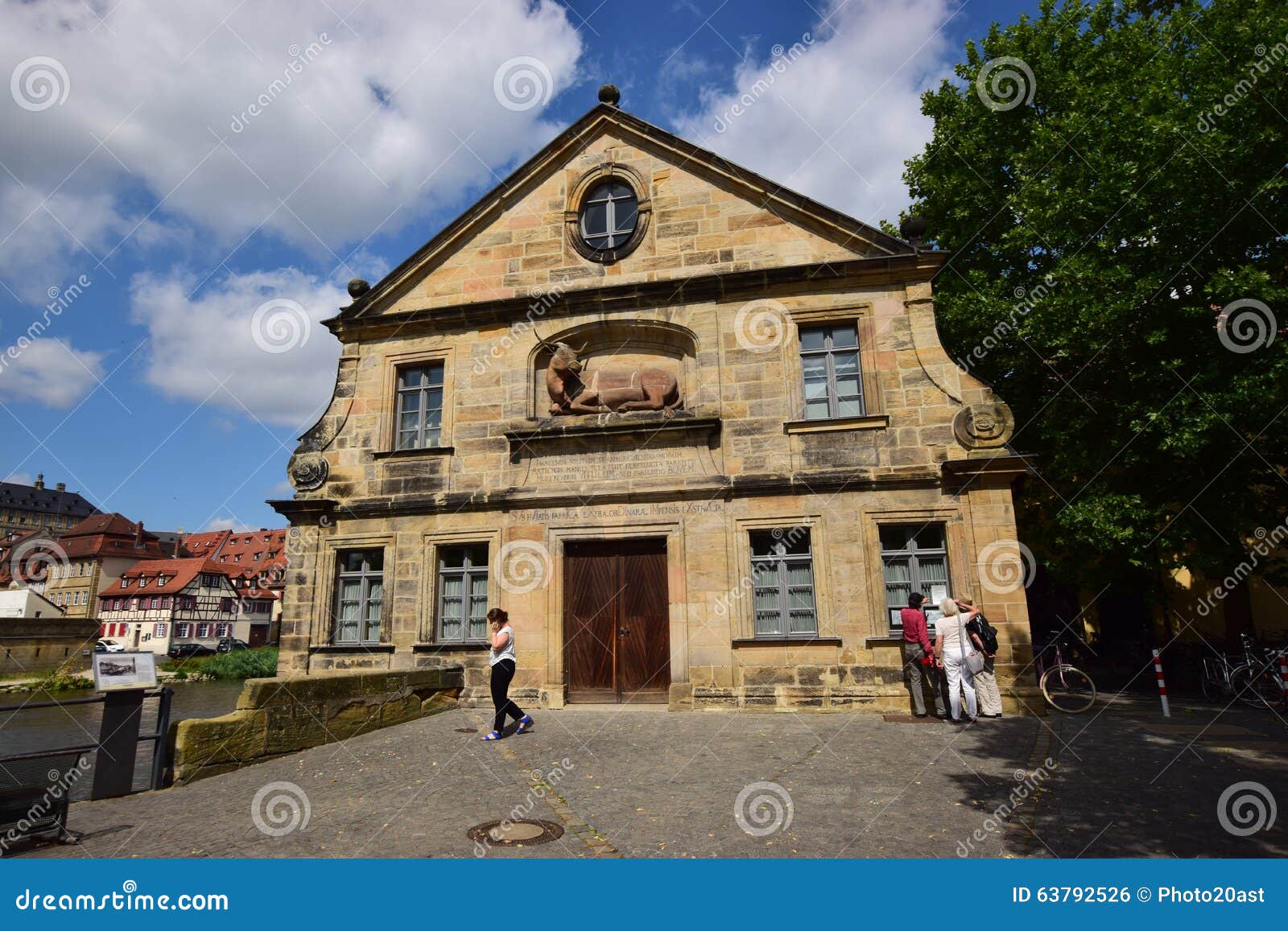 A Historic Building in Bamberg, Germany Editorial Photo Image of