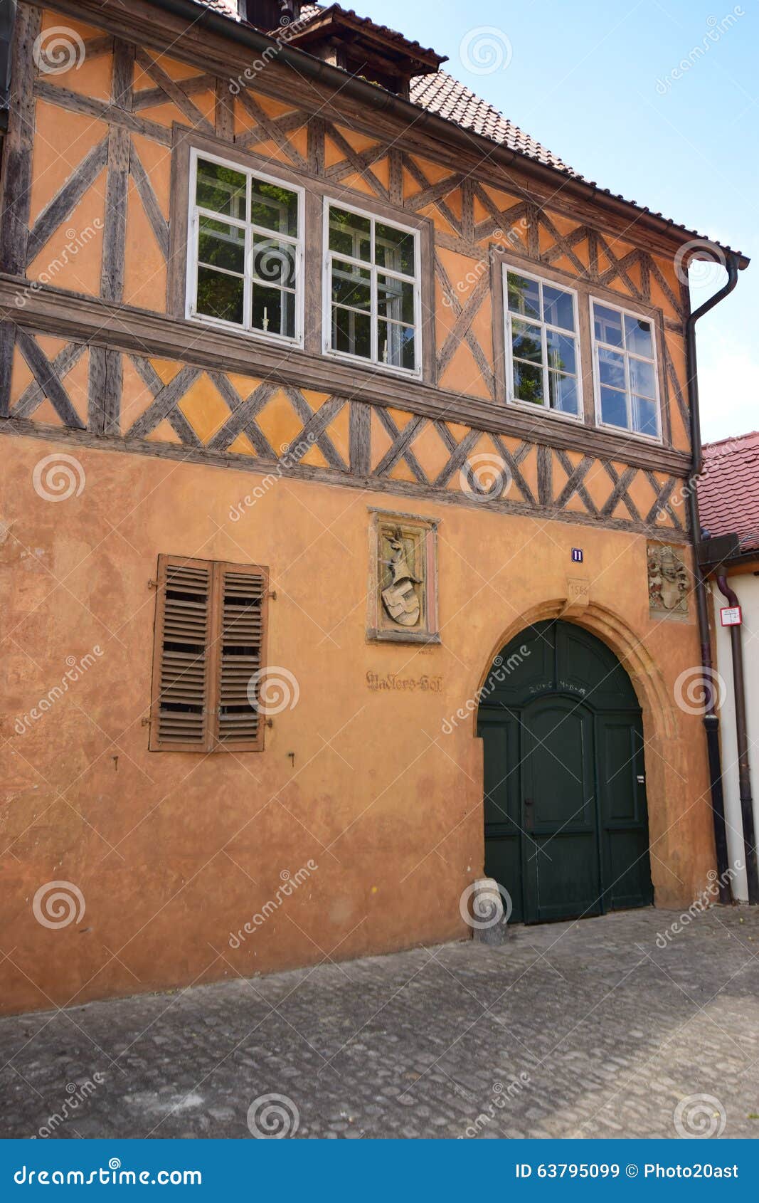 A Historic Building in Bamberg, Germany Editorial Stock Image Image