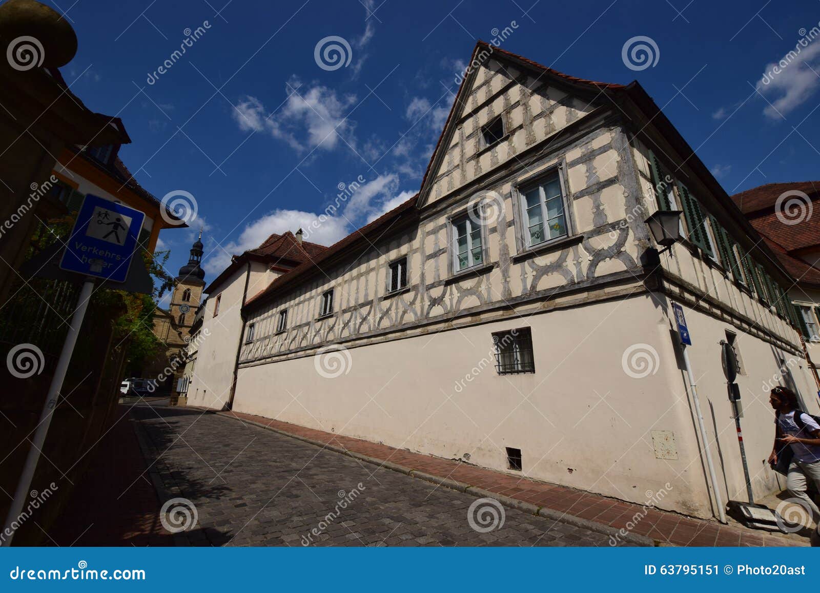 A Historic Building in Bamberg, Germany Editorial Photo Image of