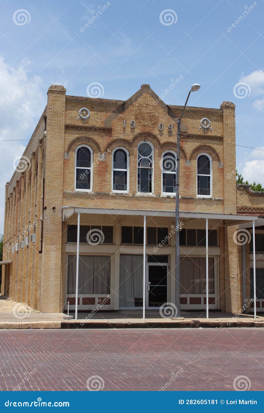 Historic Building Located in Downtown Granger Texas Stock Image Image