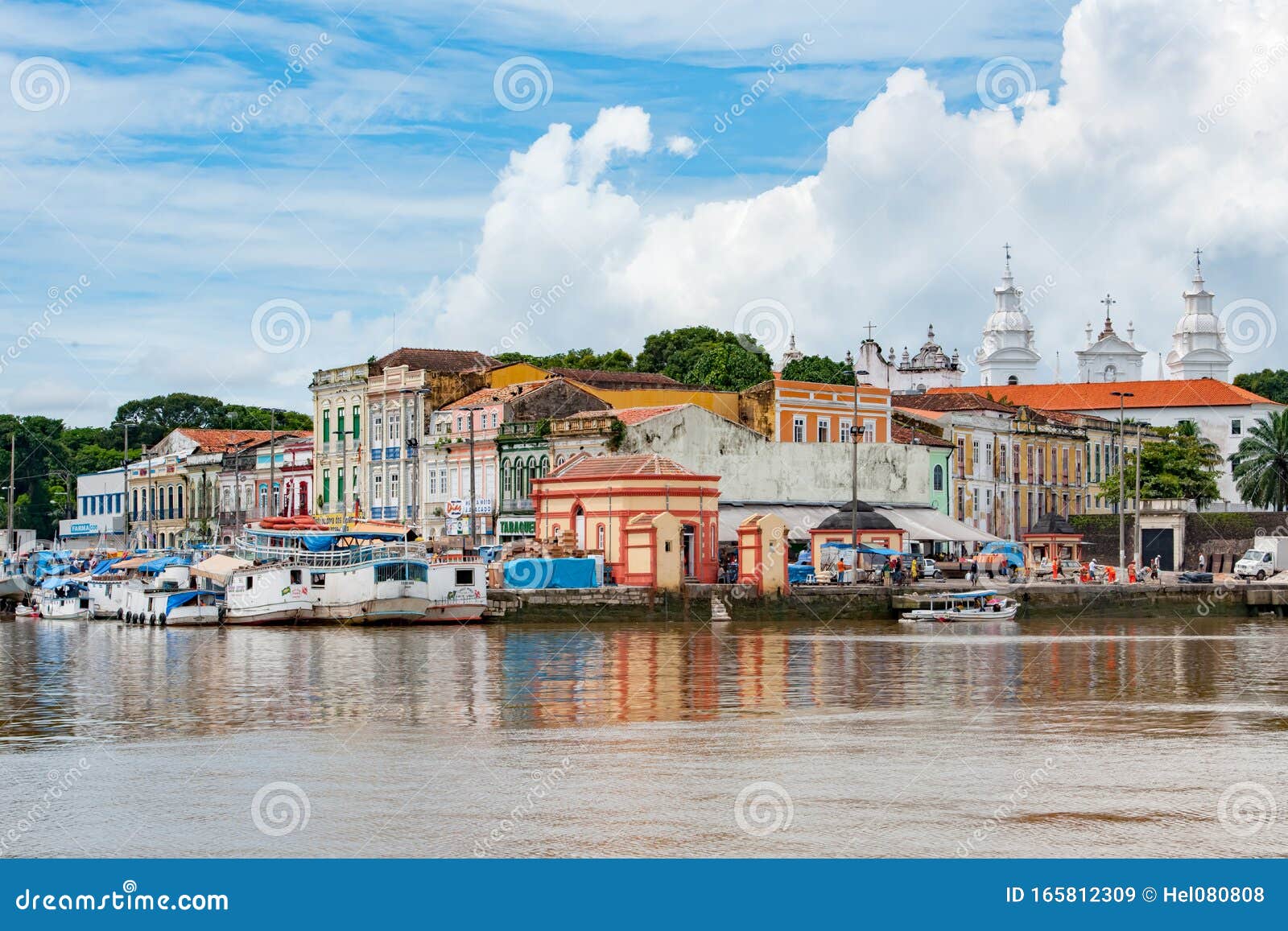 Belem on River Guama, Para, Brazil Editorial Stock Image - Image of