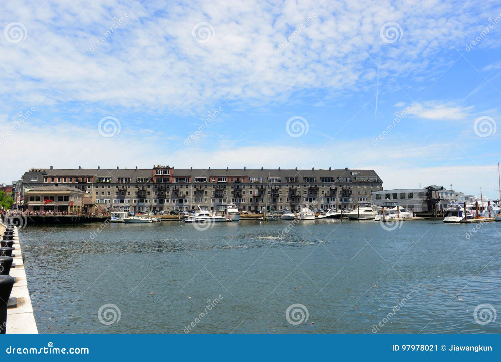 Commercial Wharf, Boston, Massachusetts, USA Editorial Photo Image of