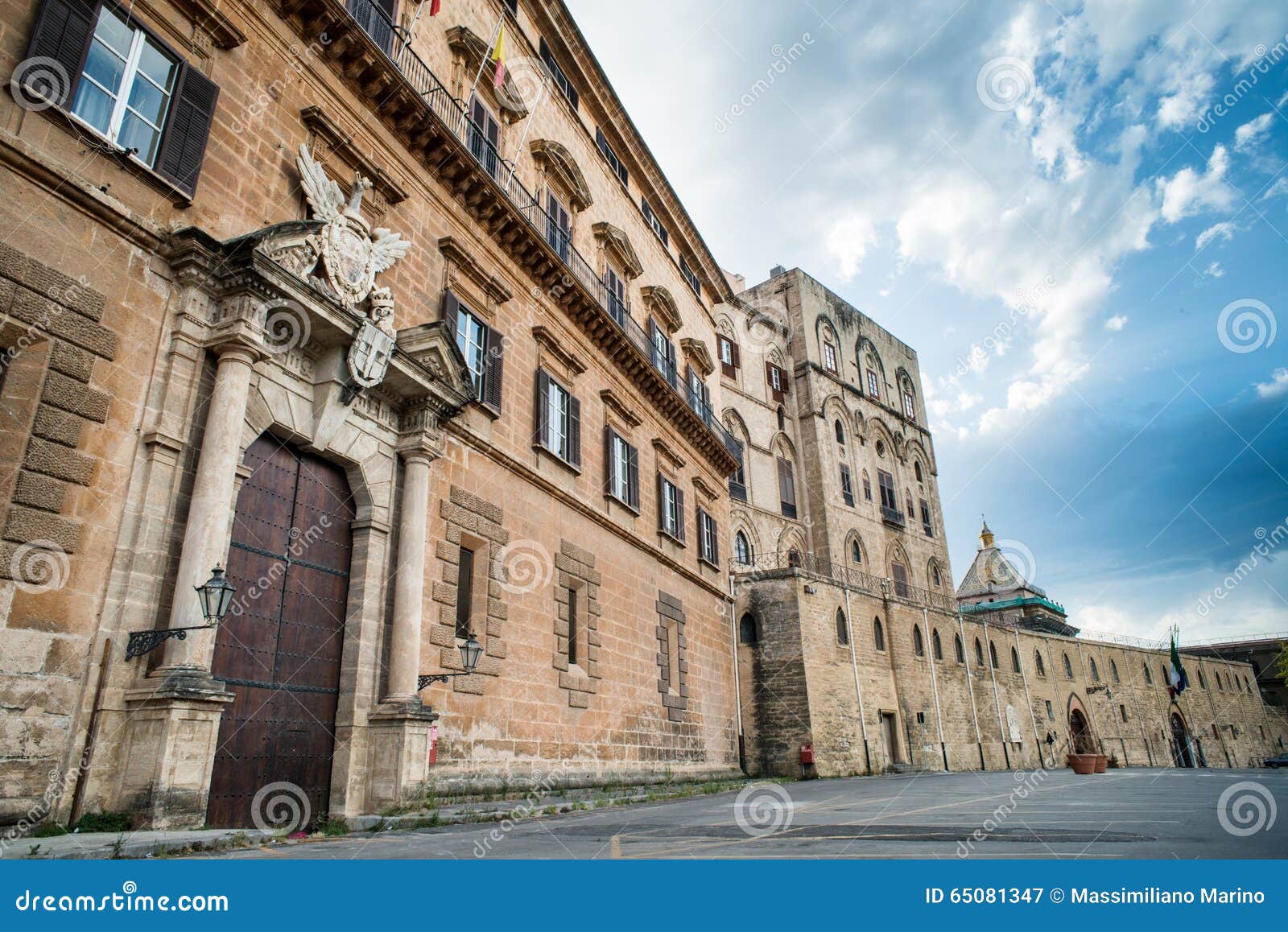 Historic Buildings in Palermo Stock Image Image of landmark, outdoor