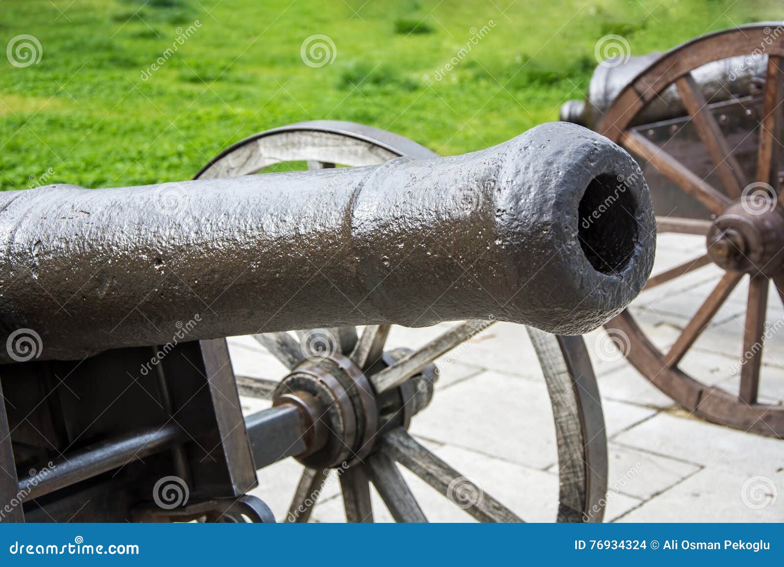 Historic cannons stock photo. Image of antique, carriage 76934324