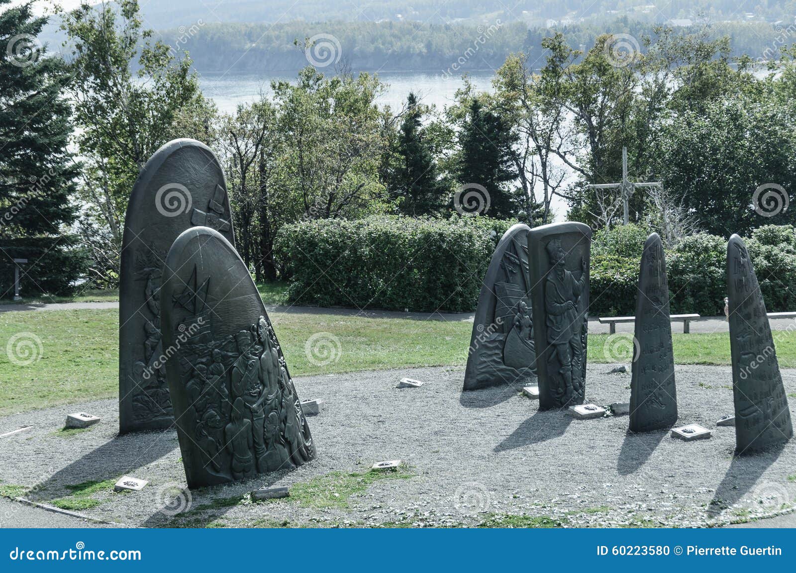 historic cast iron sculptures of gaspe