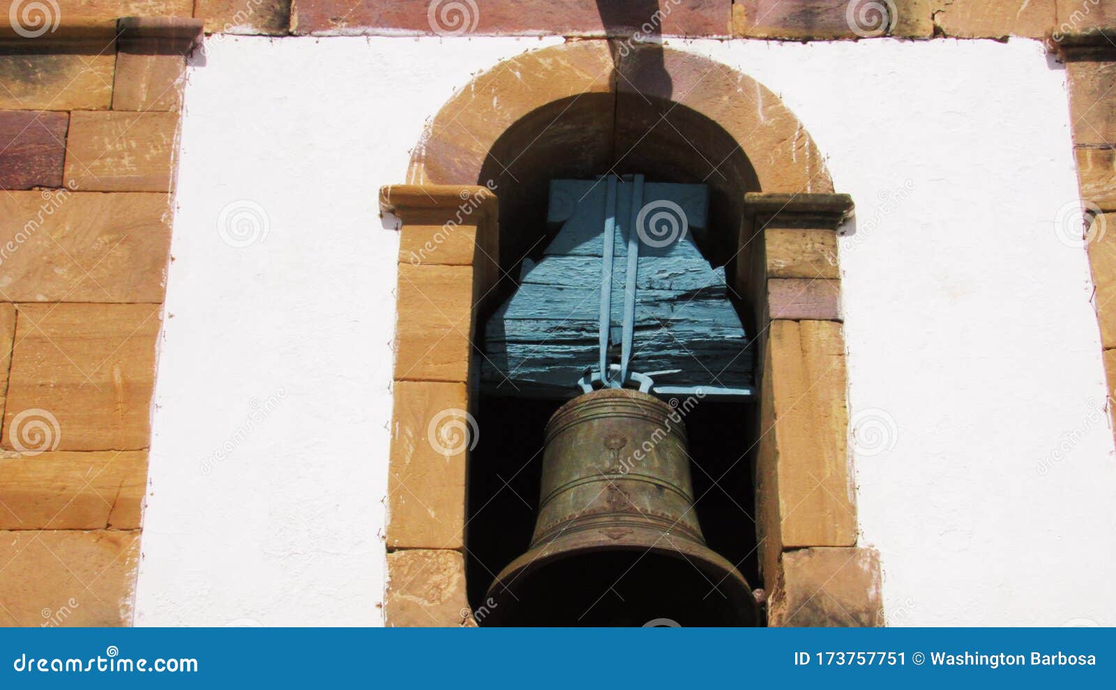 Historic Catholic Church Bell in a Church Tower Stock Image Image of church, historic 173757751