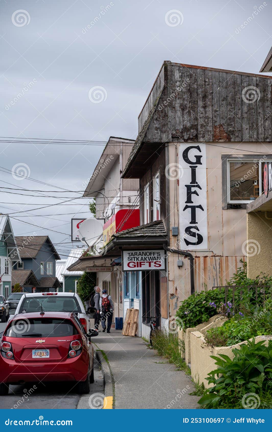 Historic Centre of Sitka, Alaska Editorial Photography Image of july