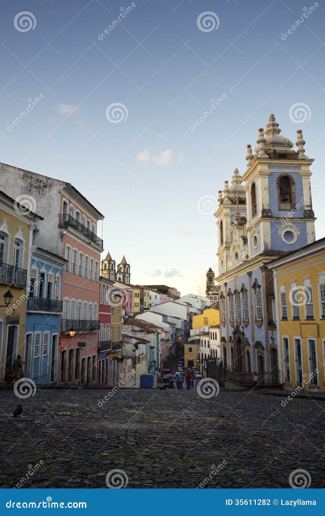 historic city center of pelourinho salvador brazil