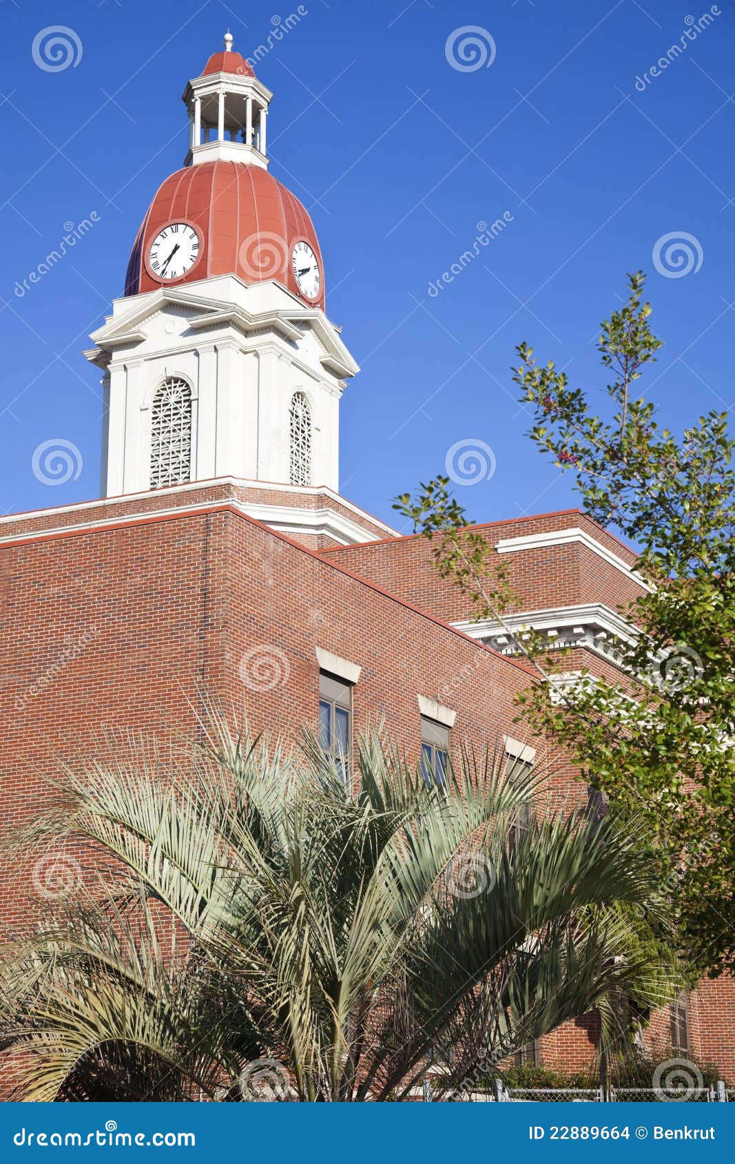 Historic Courthouse in Sylvester Stock Photo Image of tower, town